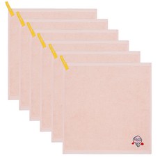 Moohan Towel Kakao Friends廚房擦手毛巾, Pink(Apeach), 6個