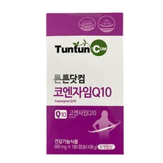 輔酶 Q10補充劑, 180顆, 1盒