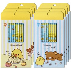 Feelbox 鬆弛熊鉛筆 2B 8p x 2 套, 隨機發貨, 32入