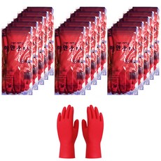 橡膠手套套組, 櫻桃粉色, 15包, 小(S)