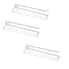 MONOFLAT 廚房酒杯掛架, 白色, 3個