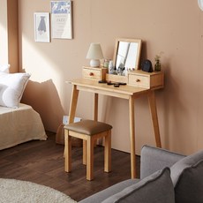 블루밍홈 고무나무 원목 콘솔 테이블 B, 네츄럴