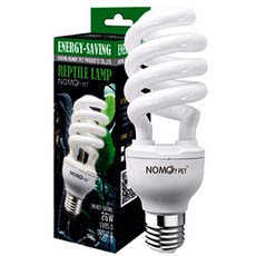 NOMOY PET 爬蟲類飼養用螢光燈 沙漠型 UVB 10.0 26w, 單一顏色, 1個