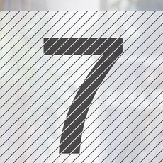 樹叢無痕靜電窗貼, 幸運七 02