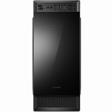daven Isis 3.0 桌面中塔式機箱黑色, 單品