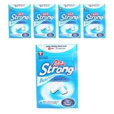 Alps Strong 提神口香糖 補充包, 19g, 5個