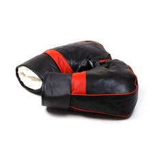 Winter Story 오토바이 방한장갑 MG-1000, 레드 + 블랙