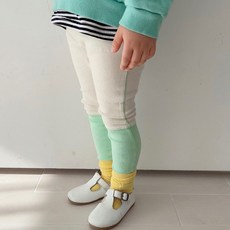 兒童撞色內搭褲