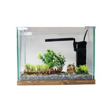 Sam Aqua 初學者用古典裸缸圍欄全套魚缸, 混合顏色, 1個