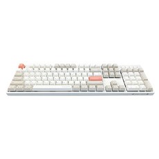 THINKWAY 低噪音有線電競鍵盤 紅軸, 暖色調米色, TCF, 一般型