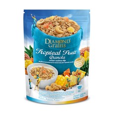 DIAMOND Grains 熱帶水果格蘭諾拉麥片, 500g, 1包
