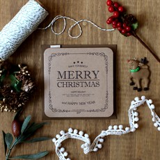 DBDD 聖誕卡片 Vintage2, 混色, 7個