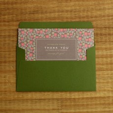 DBDD 插畫卡片 Thank You2, 混合顏色, 15個