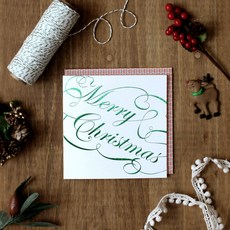 DBD DESIGN 聖誕賀卡 時尚, 混色, 7個