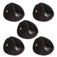 Troviss大型耳塞 5入, 黑色的