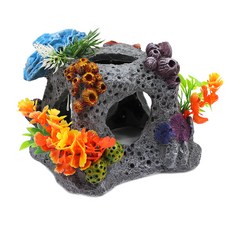 珊瑚巖魚缸裝飾品 28621, 1個
