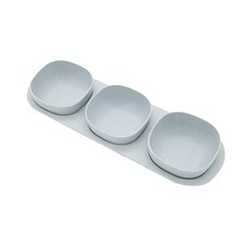 zuperzozial 孩童用碗 3件組, 藍色, 1組