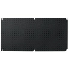 업테리어 타공판 450 x 900 mm, 1개, 블랙