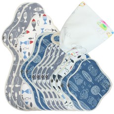 WIZLLY 布衛生棉 迷你 2片 + 小型 2片 + 中型 4片 + 大型 2片 + 夜用 + 加長夜用 2片 + 防水袋 體驗組B, 1套