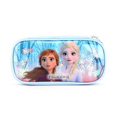 WINGHOUSE 冰雪奇緣2 分層鉛筆盒 FR0143, 天空藍, 1個
