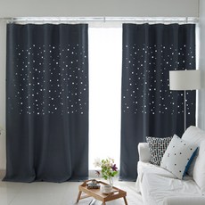 POGnAn 夜空星辰遮光窗簾, 薄荷巧克力