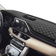 ruzen VIP 壓紋儀表板避光墊 黑色, Sportage QL 有中置喇叭 2016年~