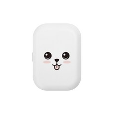 수아하우스 UVC LED 충전식 휴대용 칫솔살균기, SAC-H01A, 화이트