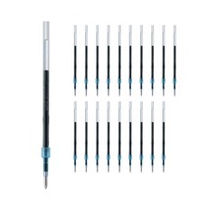 JETSTREAM Uniball 圓珠筆筆芯筆芯 0.5mm SXR-5, 黑色的, 20個