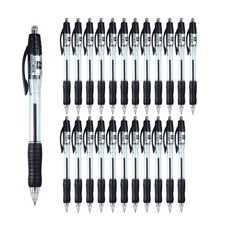 DONG-A Any 圓珠筆 0.7mm, 黑色的, 24個