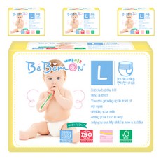 BeBemon Season 2褲型尿布, L, 128片