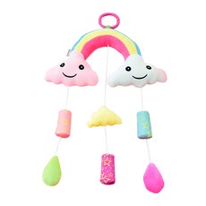 彩虹造型床邊音樂鈴 KS2644, 混色