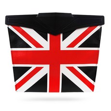 CHABACHI Union Jack 車用垃圾桶 Black, 1個