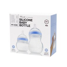 마마치 스탠다드 젖병 Small 160ml + Large 260ml 세트, Small(1단계), Large(2단계), 블루, 1개
