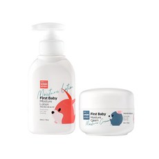 케이맘 베이비 처음 보습 크림 50ml + 보습 로션 225m 기초 세트, 1세트