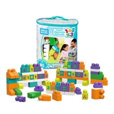 메가블럭 우리아기 첫블럭 숫자놀이 80p, 혼합색상, 1개