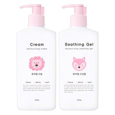 퓨어엠 크림 400g + 수딩젤 400g, 1세트