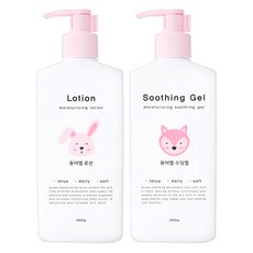 퓨어엠 로션 400g + 수딩젤 400g, 1세트