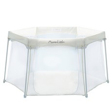 맘앤리틀 접이식 베이비룸, 베이지, 1개