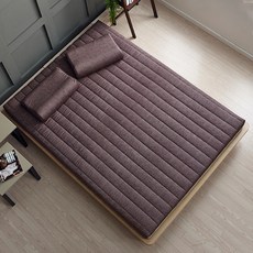 유로슬립 라텍스 매트리스, 마크브라운, 7.5cm