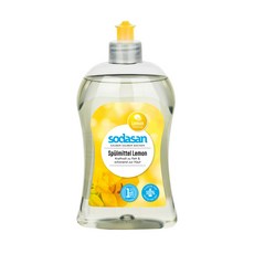 sodasan 蘇達桑 孩童奶瓶清潔劑 檸檬香, 1個, 500ml