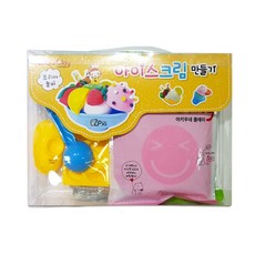 아키우네 클레이 요리사놀이 아이스크림 만들기 세트, 혼합색상, 1개