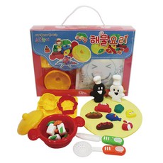 아키우네 클레이 소꿉놀이 해물요리 세트, 혼합색상, 1개