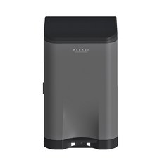 靜音垃圾桶 29L, 黑色, 1個