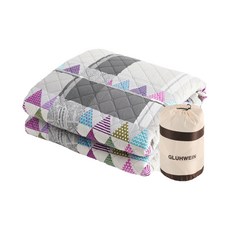 GLUHWEIN 安心電磁波智慧電熱毯 G-633, 混合色, 雙人(180 x 135 cm)