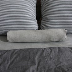 pomete 忠武絎縫圓筒蕎麥頸椎枕, 灰色