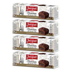Jacquet 迷你巧克力豆布朗尼 5入, 150g, 4盒