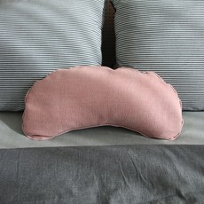 pomete 忠武絎縫半月蕎麥頸椎枕, 煙燻粉