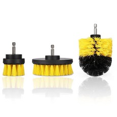 MONACO OLIVE 電動螺絲起子用清潔刷頭3件組, 混色, 1套