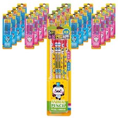 動物鉛筆 HB 5p 套組 1000, 隨機發貨, 21套