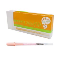 Souffle 凝膠墨水原子筆 0.8mm, 粉色, 10個